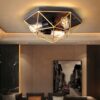 Lampa Sufitowa Plafon Drucian Czarny / Złoty APP1094-3C