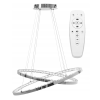 Lampa Wisząca Sufitowa RING Kryształ LED Chrom Ciepłe / Zimne Światło + Pilot APP771-3CP - obrazek 7