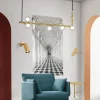 Lampa Wisząca Glamour BUBBLE Podłużna Kule 6 Złota APP690-6CP - obrazek 4
