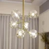 Lampa Wisząca Glamour BUBBLE Kule 6 Złota APP919-6CP