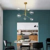 Lampa Wisząca Glamour BUBBLE Kule 6 Złota APP919-6CP
