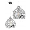 Lampa Wisząca Glamour DIAMENT Srebrna Chrom APP207-1C
