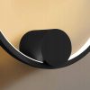 Lampa Ścienna Kinkiet LED RING Koło 40cm Black Czarny APP1386-CW - obrazek 4