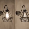 Lampa Kinkiet RENO Diament Druciana Czarna 180986C - obrazek 2
