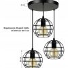 Lampa Wisząca Druciana ODESSA A LOFT Metalowa Czarna 180978A - obrazek 8