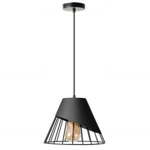 Lampa Wisząca SCANDI Metal Czarna APP227-1CP