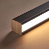 Lampa Sufitowa Wisząca Liniowa Podłużna LONG LED Czarna 80cm APP1447-CP - obrazek 5