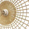 Lampa Wisząca Ażurowa Pleciona Bambusowa Kapelusz Natural Boho APP1541-1CP - obrazek 4