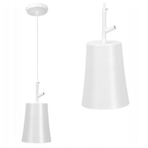 Lampa Wisząca Pojedyncza TUBA Biała APP1035-1CP
