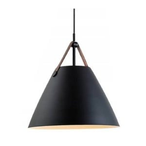 Lampa Wisząca Skandynawska BUFFO Czarna APP156-1CP