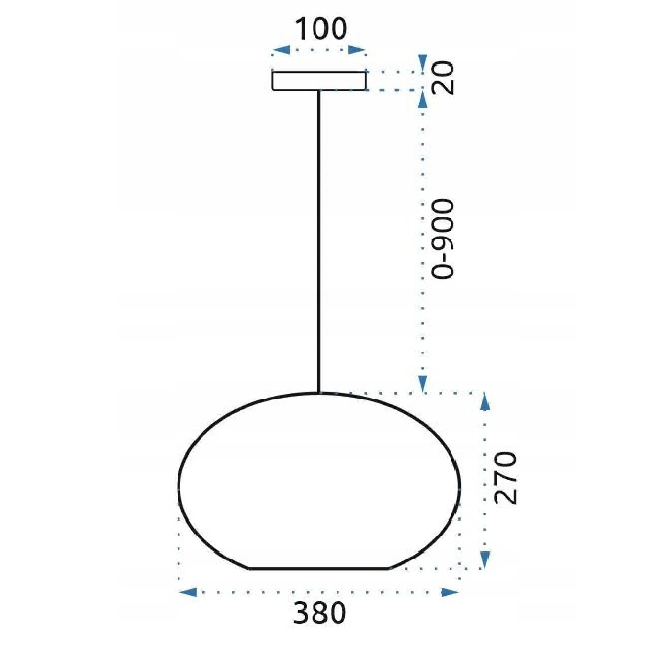 Lampa Wisząca Bambusowa NATURAL BOHO Gniazdo 27 cm APP883-1CP