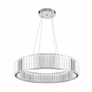 Lampa Sufitowa Wisząca ROUND 2 Glamour Kryształowa APP982-CP