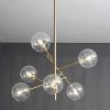 Lampa Wisząca Glamour BUBBLE Kule 6 Złota APP919-6CP