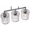 Lampa Sufitowa Glamour Kryształ 3 Chrom 392228