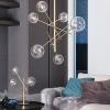 Lampa Wisząca Glamour BUBBLE Kule 6 Złota APP919-6CP