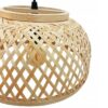Lampa Wisząca Pleciona BOHO Naturalna Bambusowa APP1628-1C - obrazek 3